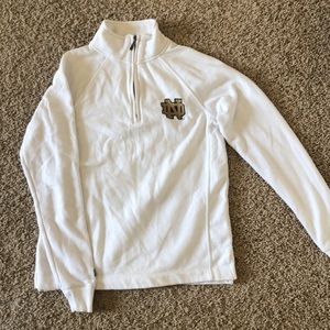 Notre Dame sweatshirt. Go Irish!